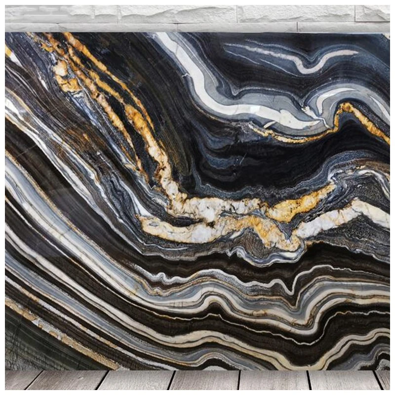 Namco Black Exotic Quartzite Slabs Namco Black Exotic Quartzite Slabs