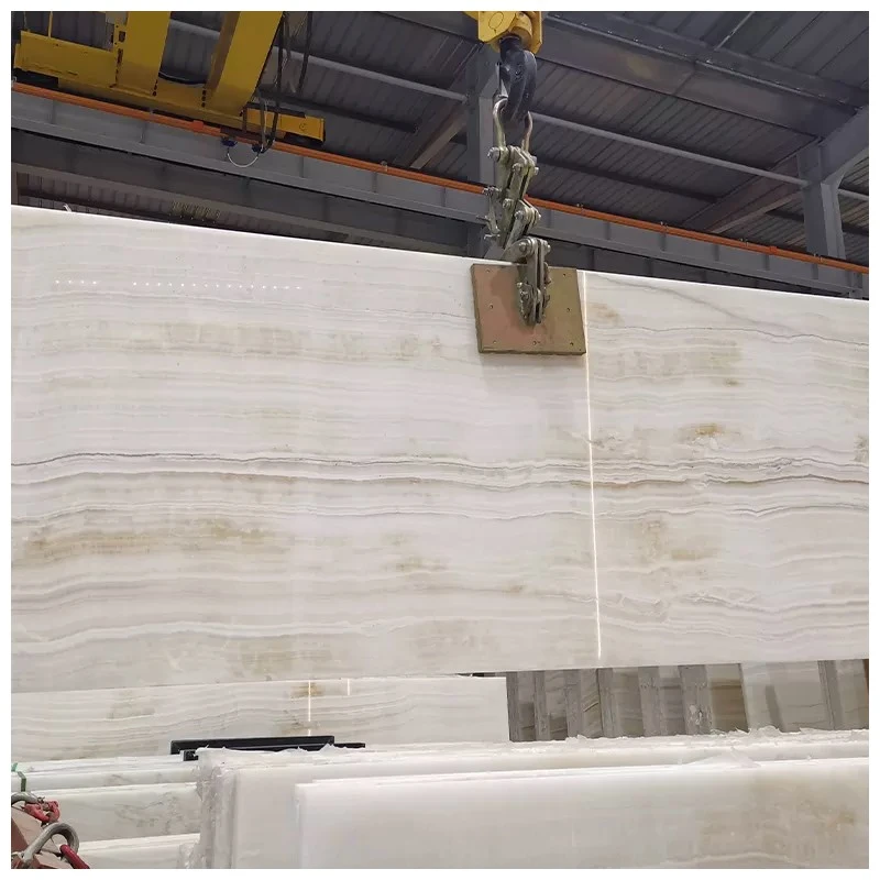 Vanilla White Onyx Slab