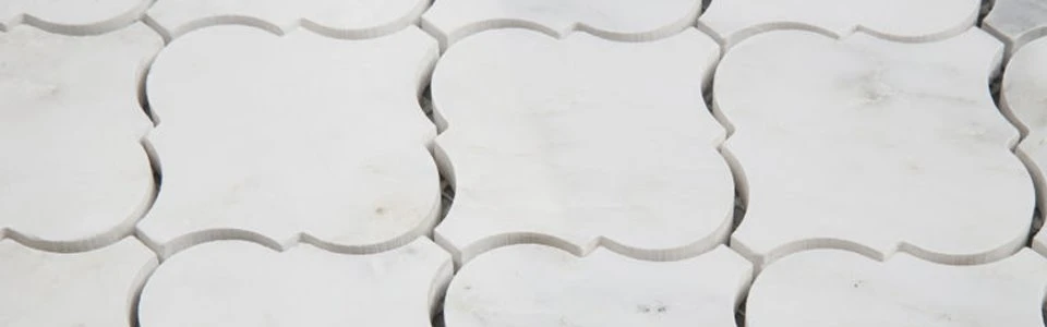 Arabesque White Marble Mosaic Tiles Arabesque White Marble Mosaic Tiles