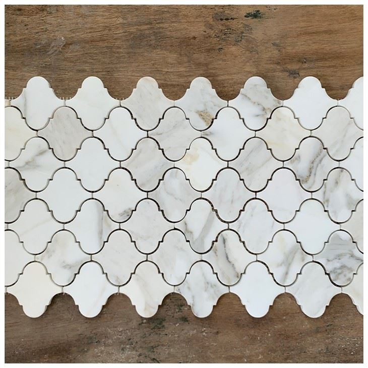 Marble Arabesque Mosaic Tile