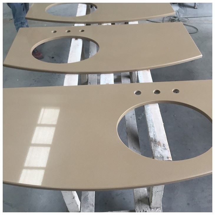 Cream Quartz Vanity Tops