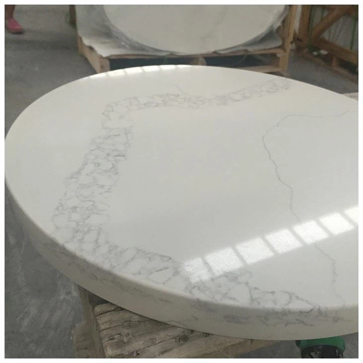 48 inch round quartz table top