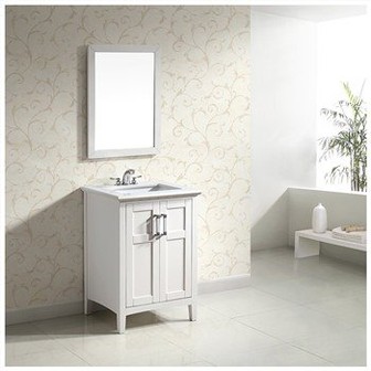 Kupaonski umivaonik s jednim umivaonikom od 24 inča