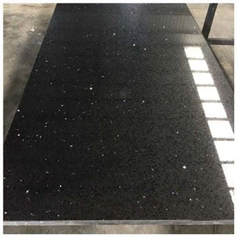 Svjetlucave crne kvarcne ploče