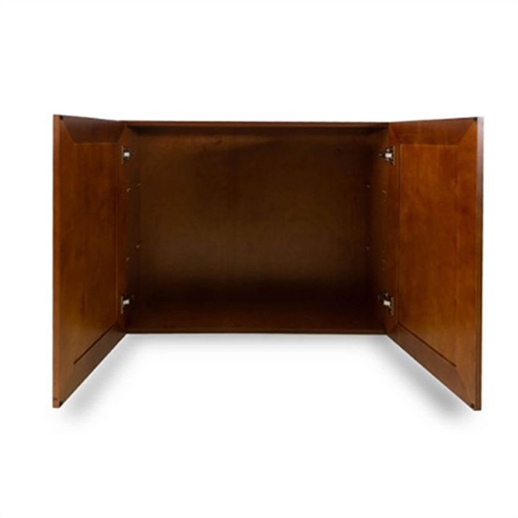 chestnut brown kitchen cabinets