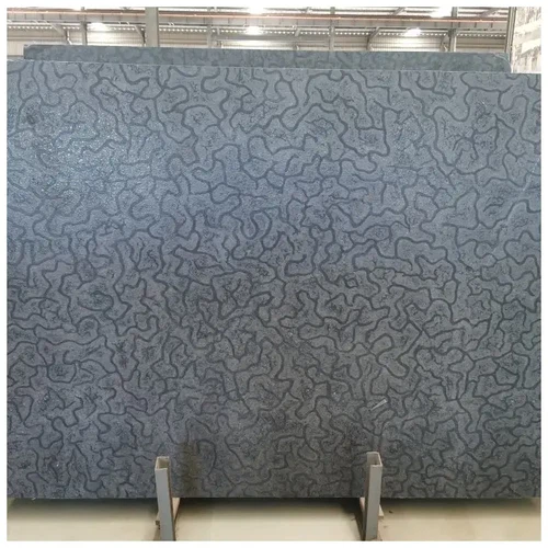 Black Oracle Marble Leathered Slabs Black Oracle Marble Leathered Slabs